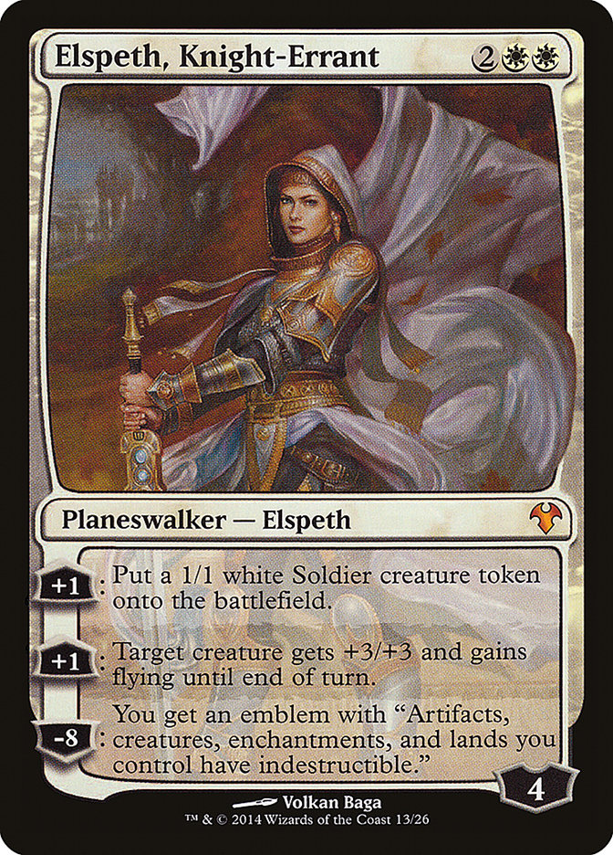 Elspeth, Knight-Errant [Modern Event Deck 2014] | Anubis Games and Hobby
