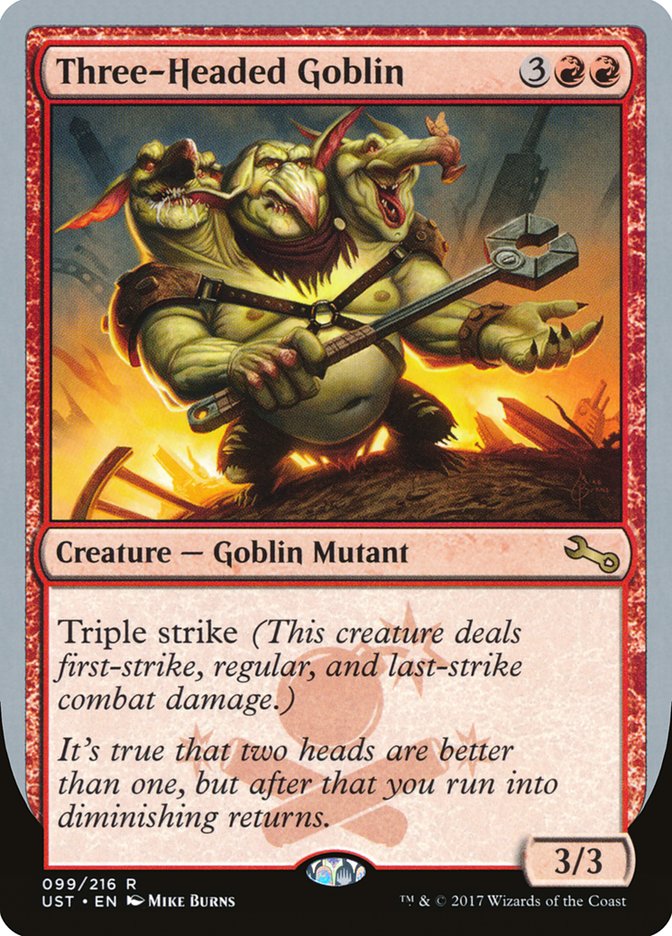 Three-Headed Goblin [Unstable] | Anubis Games and Hobby