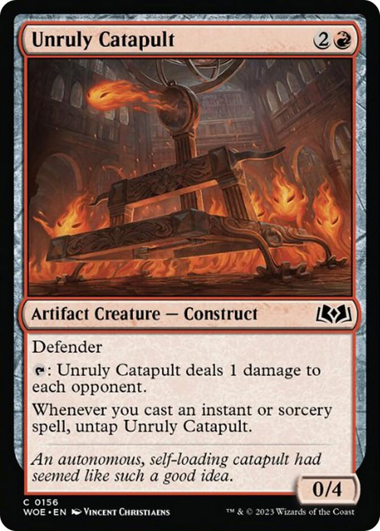Unruly Catapult [Wilds of Eldraine] | Anubis Games and Hobby