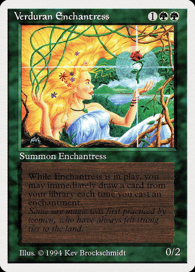 Verduran Enchantress [Summer Magic / Edgar] | Anubis Games and Hobby
