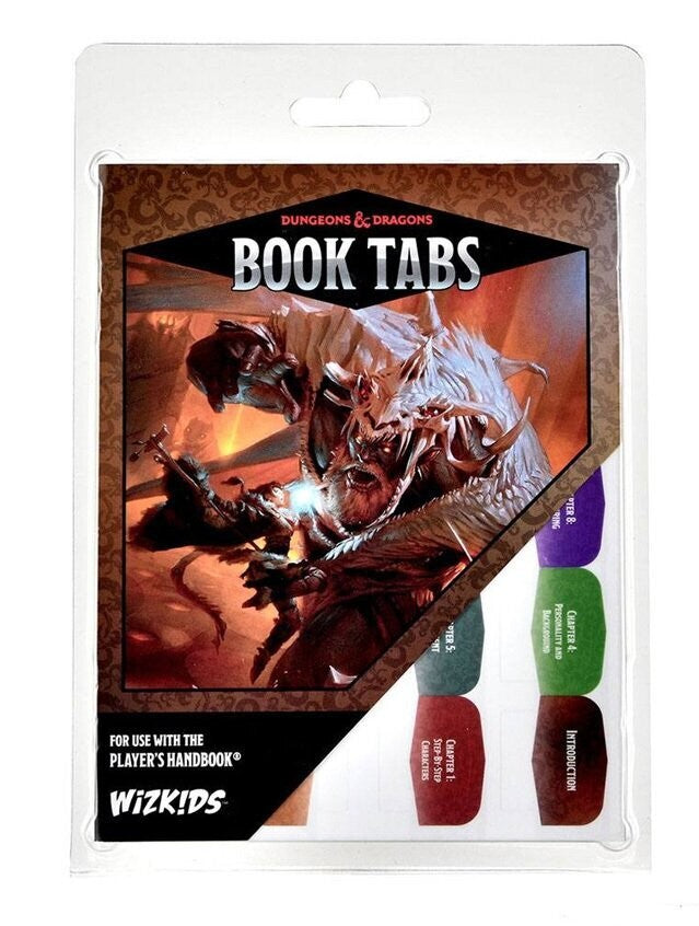 D&D Book Tabs - Player's Handbook | Anubis Games and Hobby
