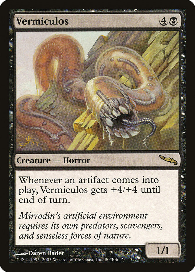 Vermiculos [Mirrodin] | Anubis Games and Hobby