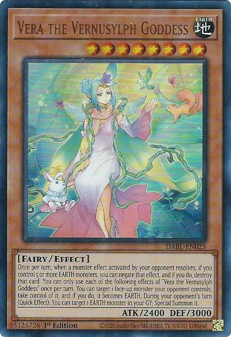 Vera the Vernusylph Goddess [DABL-EN025] Ultra Rare | Anubis Games and Hobby