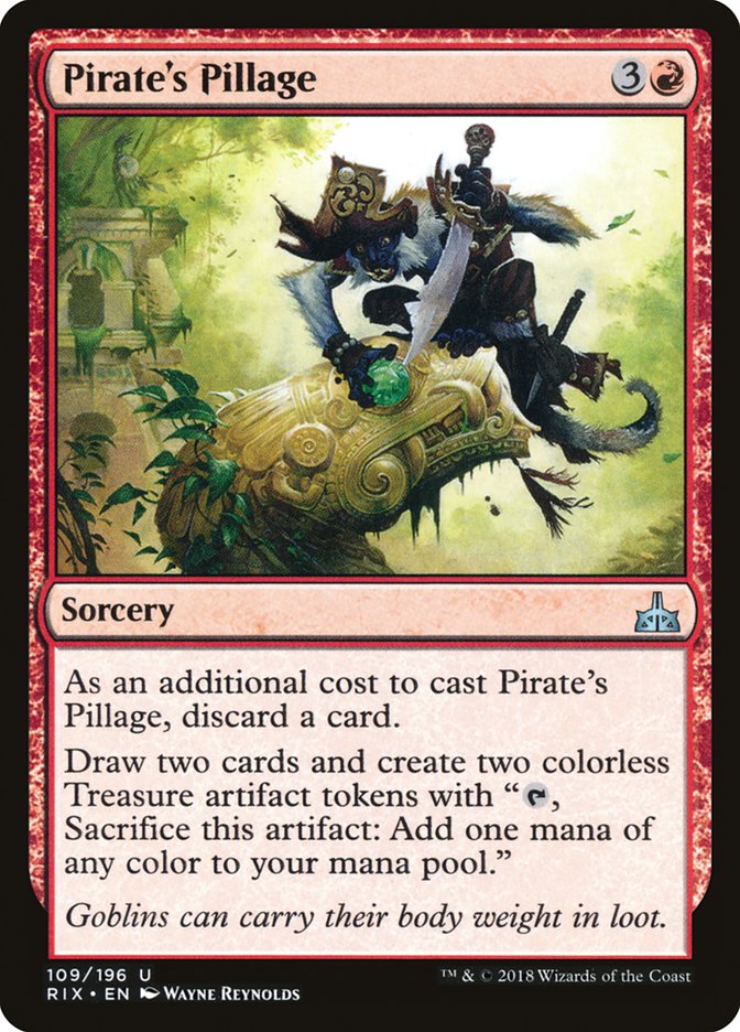 Pirate's Pillage [Rivals of Ixalan] | Anubis Games and Hobby