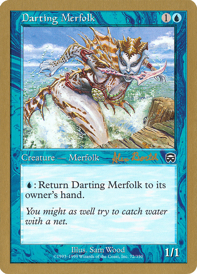 Darting Merfolk (Alex Borteh) [World Championship Decks 2001] | Anubis Games and Hobby