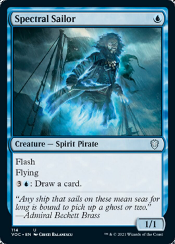 Spectral Sailor [Innistrad: Crimson Vow Commander] | Anubis Games and Hobby