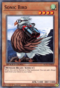 Sonic Bird [SGX1-ENE03] Common | Anubis Games and Hobby