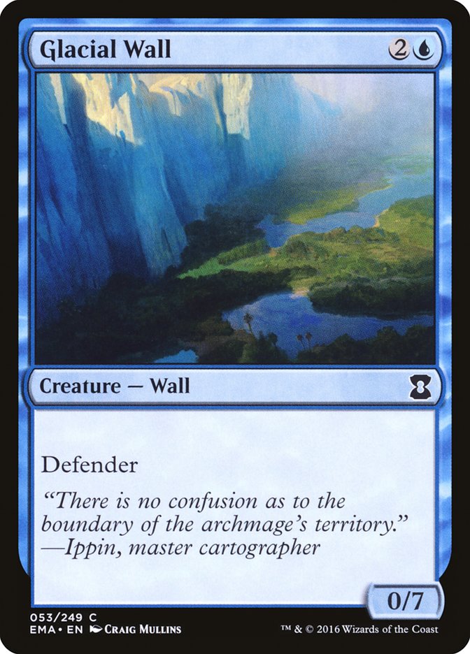 Glacial Wall [Eternal Masters] | Anubis Games and Hobby