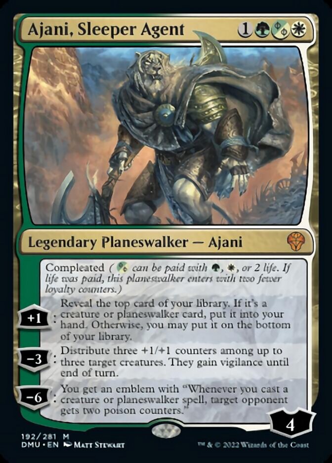 Ajani, Sleeper Agent [Dominaria United] | Anubis Games and Hobby