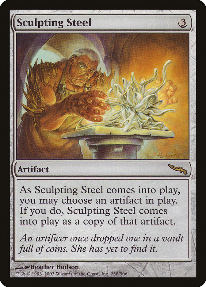 Sculpting Steel [Mirrodin] | Anubis Games and Hobby