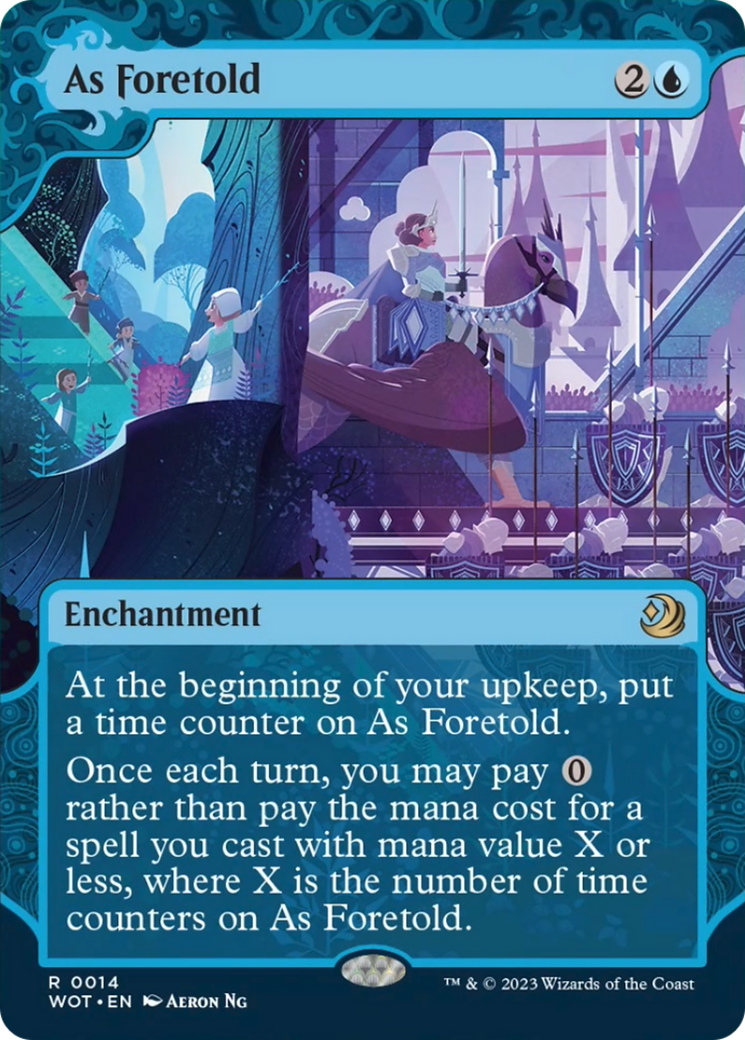 As Foretold [Wilds of Eldraine: Enchanting Tales] | Anubis Games and Hobby