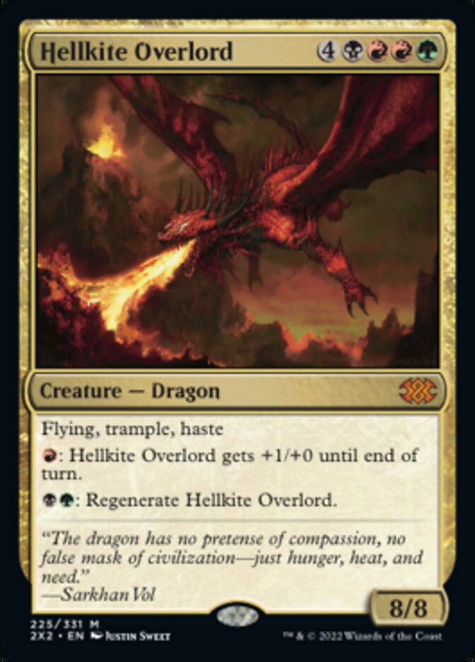 Hellkite Overlord [Double Masters 2022] | Anubis Games and Hobby