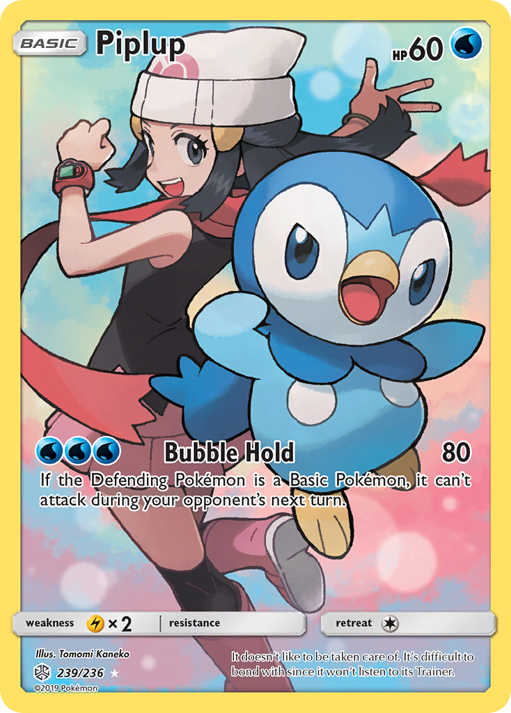 Piplup (239/236) [Sun & Moon: Cosmic Eclipse] | Anubis Games and Hobby