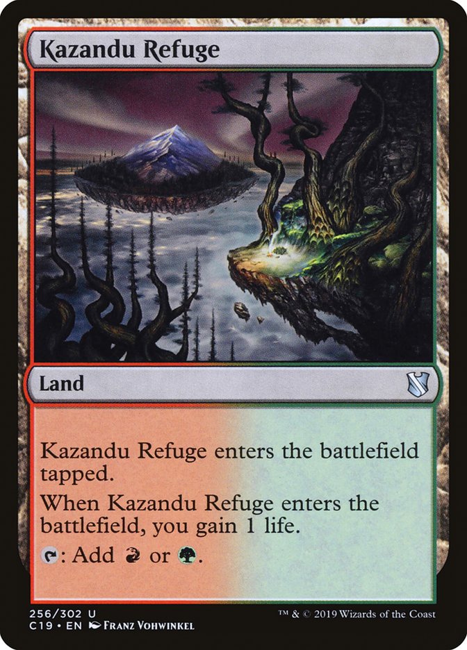 Kazandu Refuge [Commander 2019] | Anubis Games and Hobby