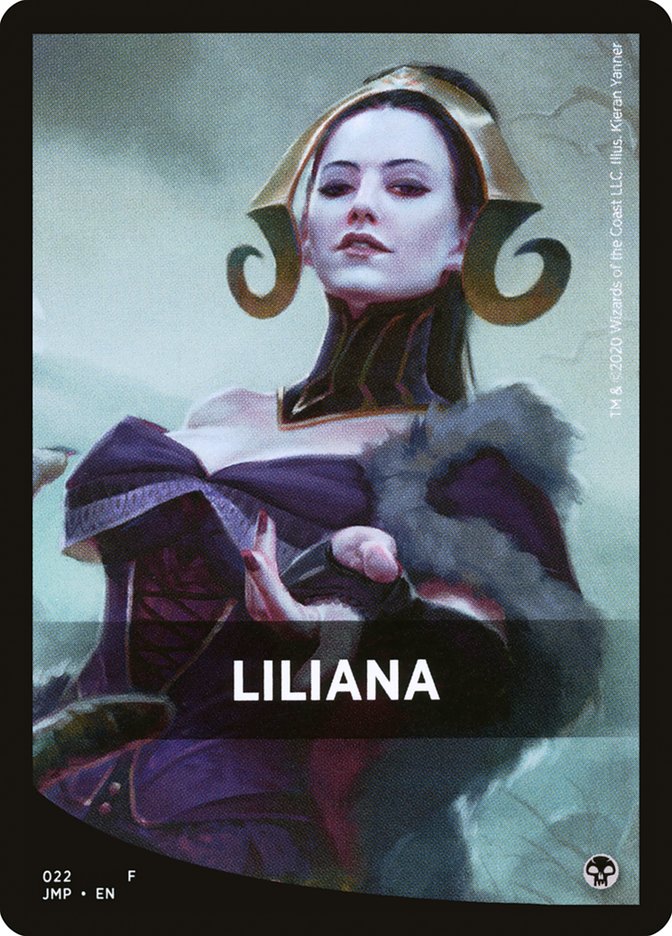 Liliana Theme Card [Jumpstart Front Cards] | Anubis Games and Hobby