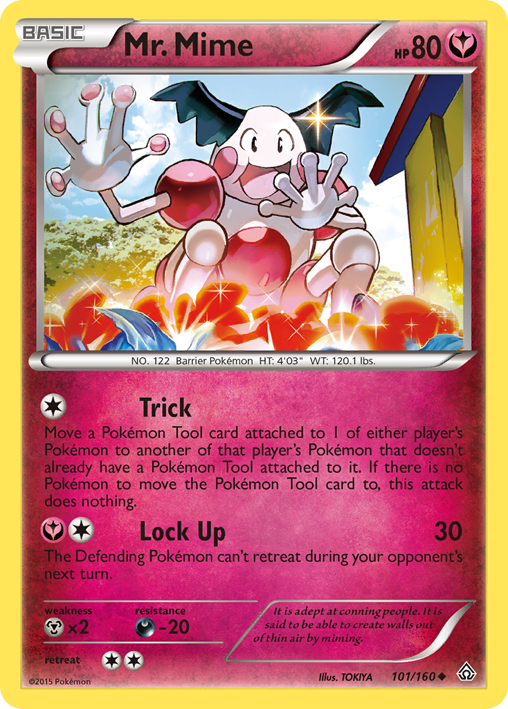 Mr. Mime (101/160) [XY: Primal Clash] | Anubis Games and Hobby