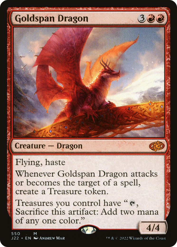 Goldspan Dragon [Jumpstart 2022] | Anubis Games and Hobby