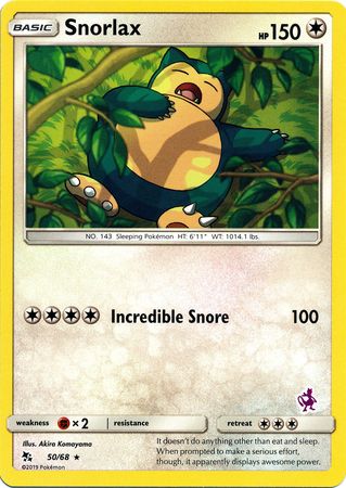 Snorlax (50/68) (Mewtwo Deck) [Battle Academy 2020] | Anubis Games and Hobby