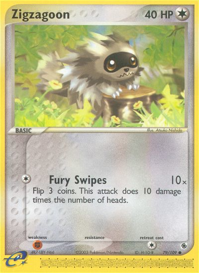 Zigzagoon (79/109) [EX: Ruby & Sapphire] | Anubis Games and Hobby