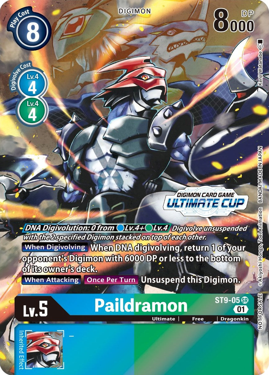 Paildramon [ST9-05] (April Ultimate Cup 2022) [Starter Deck: Ultimate Ancient Dragon Promos] | Anubis Games and Hobby
