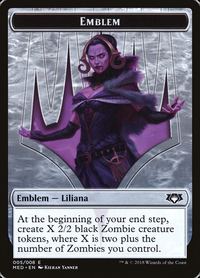 Liliana, the Last Hope Emblem [Mythic Edition Tokens] | Anubis Games and Hobby