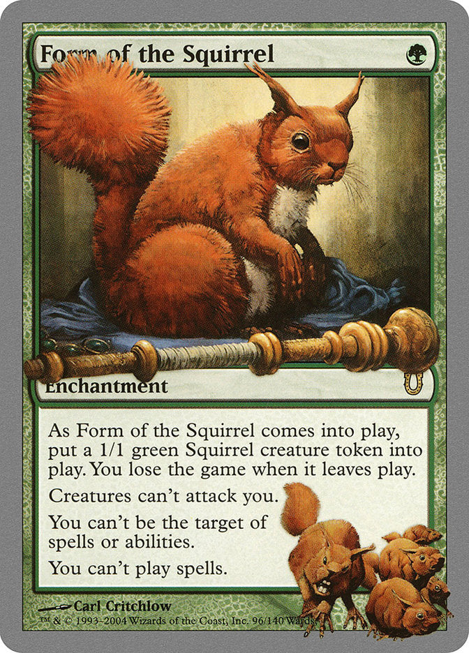 Form of the Squirrel [Unhinged] | Anubis Games and Hobby