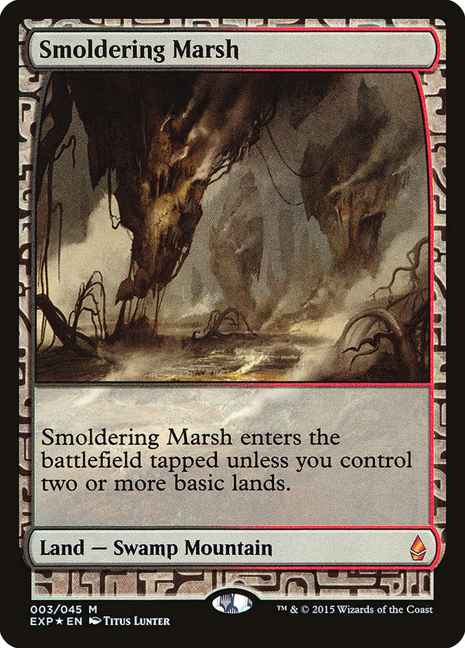 Smoldering Marsh [Zendikar Expeditions] | Anubis Games and Hobby