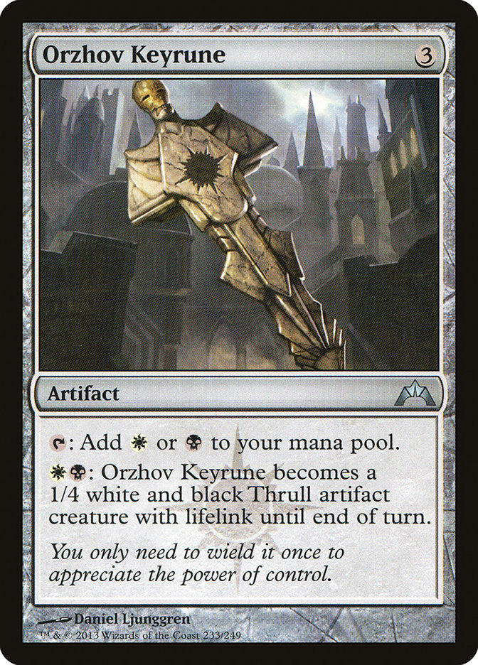Orzhov Keyrune [Gatecrash] | Anubis Games and Hobby