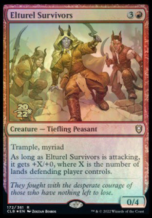Elturel Survivors [Commander Legends: Battle for Baldur's Gate Prerelease Promos] | Anubis Games and Hobby