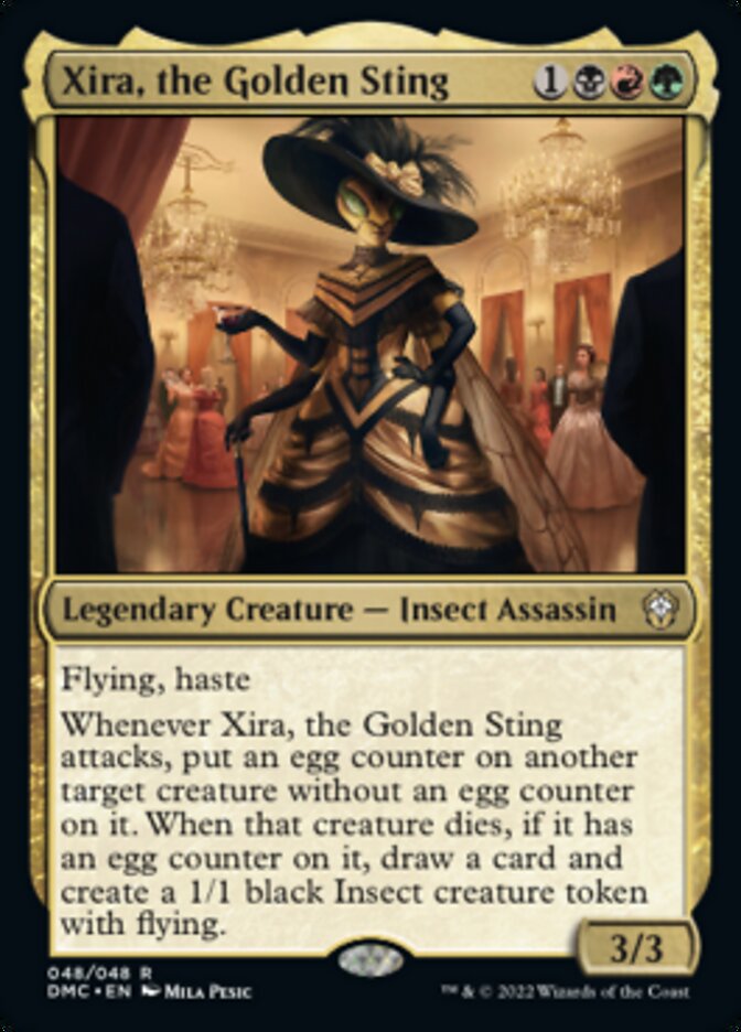 Xira, the Golden Sting [Dominaria United Commander] | Anubis Games and Hobby