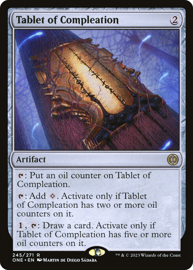 Tablet of Compleation [Phyrexia: All Will Be One] | Anubis Games and Hobby
