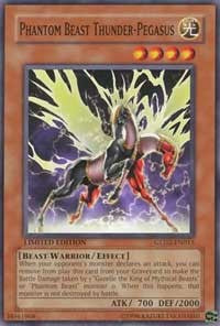 Phantom Beast Thunder-Pegasus [Gold Series 2009] [GLD2-EN013] | Anubis Games and Hobby