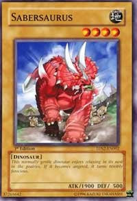 Sabersaurus [5D's Starter Deck 2009] [5DS2-EN002] | Anubis Games and Hobby