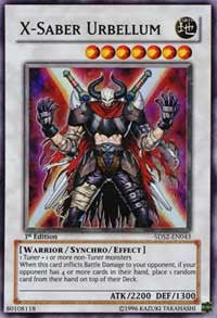 X-Saber Urbellum [5D's Starter Deck 2009] [5DS2-EN043] | Anubis Games and Hobby