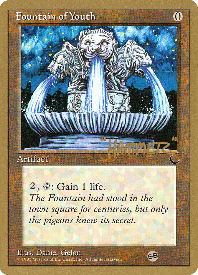 Fountain of Youth (Shawn "Hammer" Regnier) (SB) [Pro Tour Collector Set] | Anubis Games and Hobby