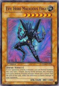 Evil Hero Malicious Edge [Duelist Pack 6: Jaden Yuki 3] [DP06-EN006] | Anubis Games and Hobby