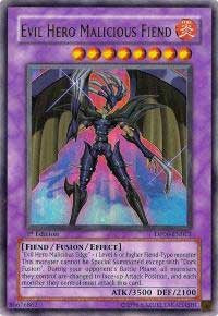 Evil Hero Malicious Fiend [Duelist Pack 6: Jaden Yuki 3] [DP06-EN013] | Anubis Games and Hobby