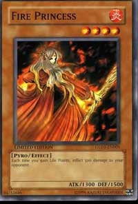 Fire Princess [Gold Series 2008] [GLD1-EN005] | Anubis Games and Hobby