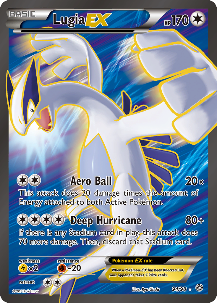 Lugia EX (94/98) [XY: Ancient Origins] | Anubis Games and Hobby