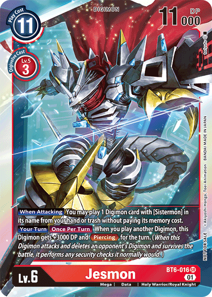 digimon card game jesmon Amazon.com: Digimon: Jesmon Starter Deck : Toys & Games