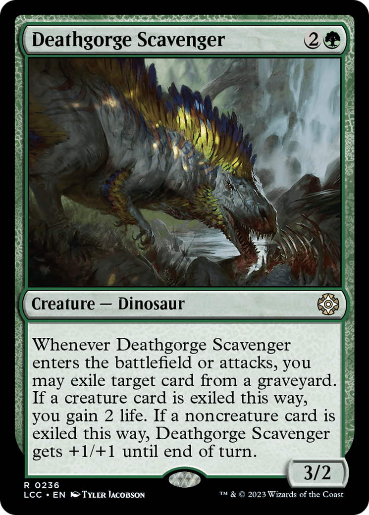 Deathgorge Scavenger [The Lost Caverns of Ixalan Commander] | Anubis Games and Hobby