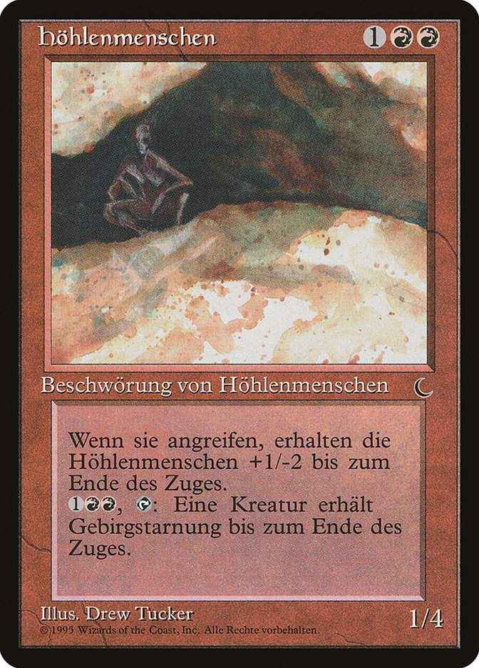 Cave People (German) - "Hohlenmenschen" [Renaissance] | Anubis Games and Hobby