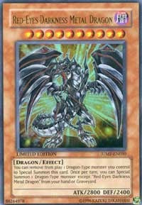 Red-Eyes Darkness Metal Dragon [Shonen Jump Magazine Promos] [JUMP-EN030] | Anubis Games and Hobby