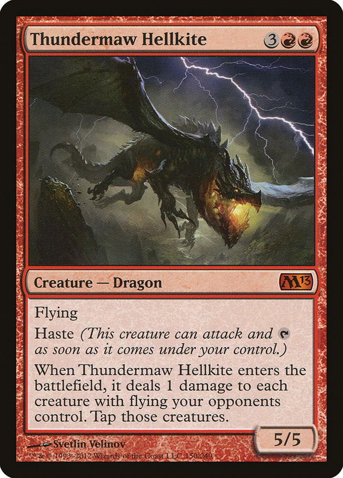 Thundermaw Hellkite [Magic 2013] | Anubis Games and Hobby