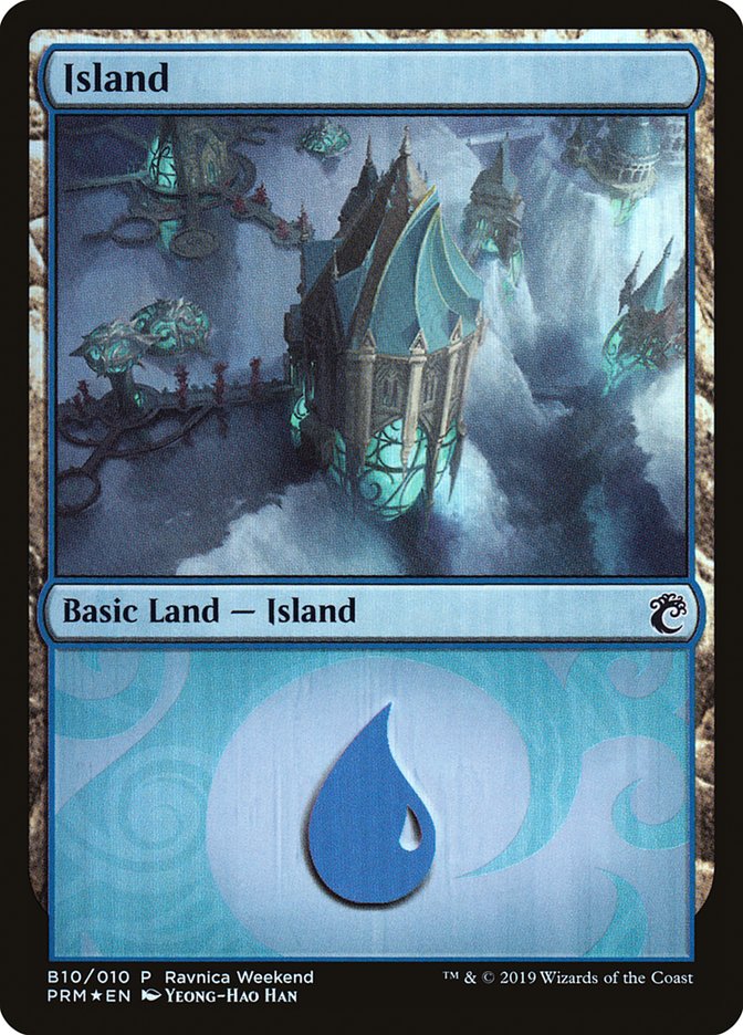 Island (B10) [Ravnica Allegiance Guild Kit] | Anubis Games and Hobby