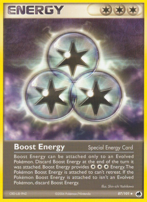 Boost Energy (87/101) [EX: Dragon Frontiers] | Anubis Games and Hobby