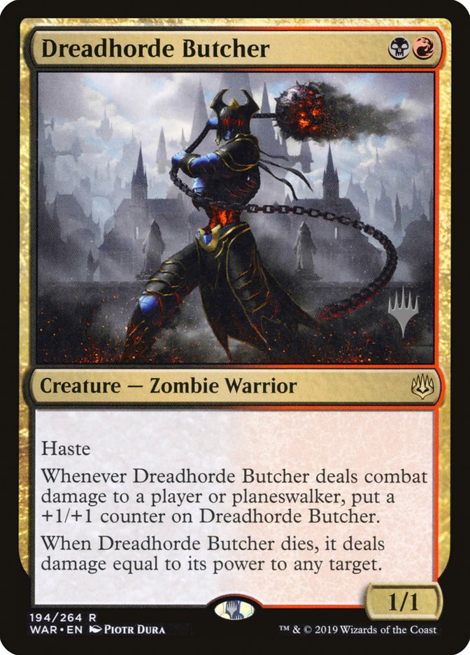 Dreadhorde Butcher (Promo Pack) [War of the Spark Promos] | Anubis Games and Hobby