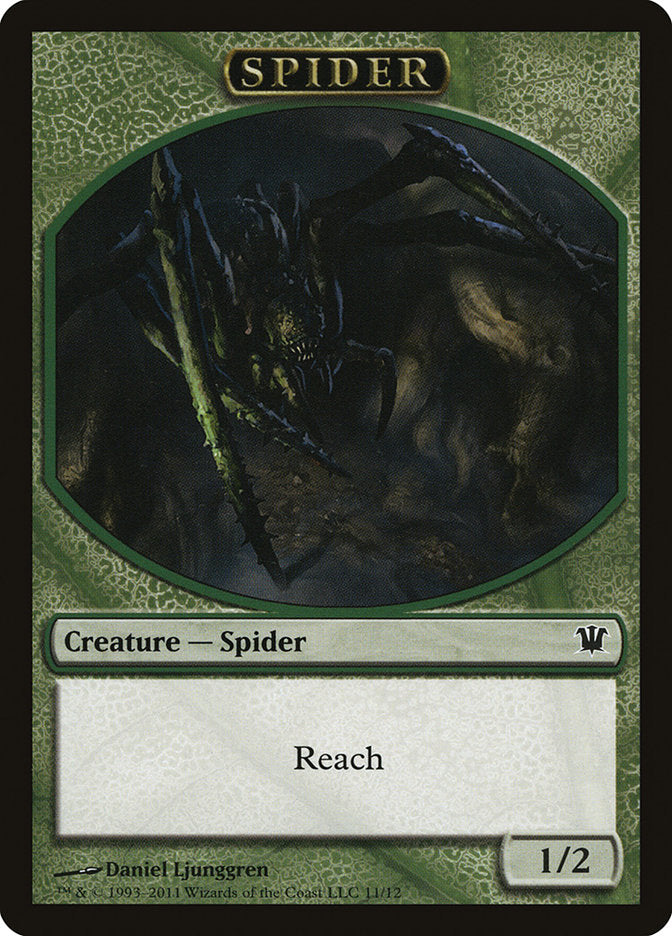 Spider Token [Innistrad Tokens] | Anubis Games and Hobby