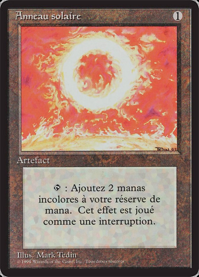 Sol Ring [Foreign Black Border] | Anubis Games and Hobby