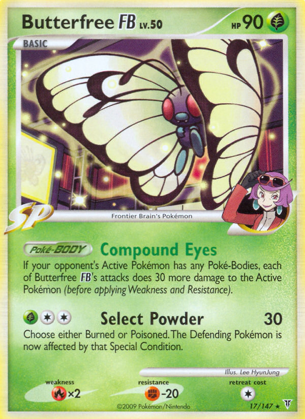 Butterfree FB (17/147) [Platinum: Supreme Victors] | Anubis Games and Hobby